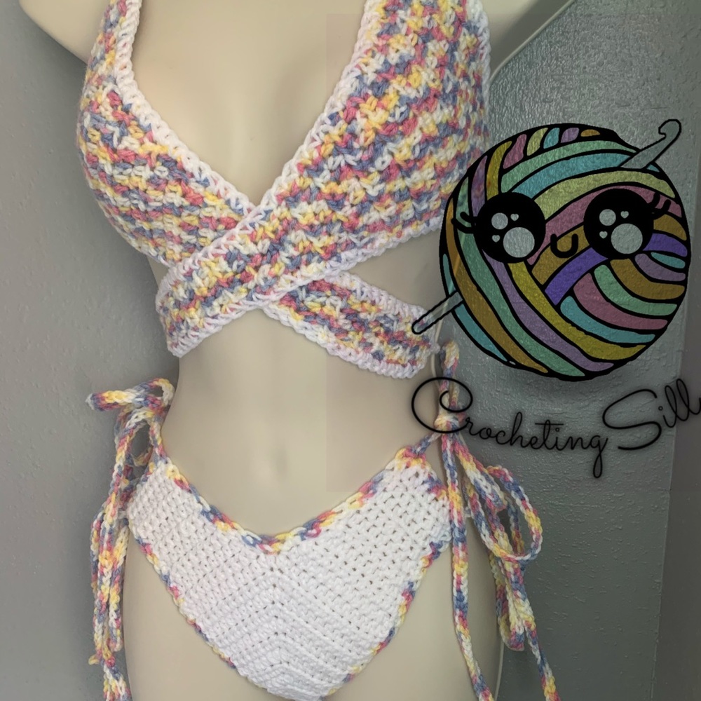 Hand made bathing suit